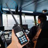 VHF Marine Radio Transceiver RS-35M IP67 Waterproof Marine Walkie Talkie -SOCOTRAN