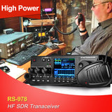 SOCOTRAN RS-978 SSB HF SDR Radio Transceiver 1.8-30 MHz 10 Watt with 3800mAh Li-ion Battery Pack