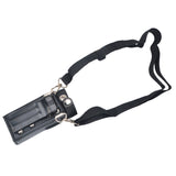 Two Way Radio Case Hard Leather Holder with Belt & Strap 780-SOCOTRAN