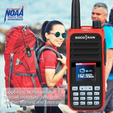 SOCOTRAN Walkie Talkies EP UV-A37 108-520MHz Automatic Wireless Copy Frequency ep uva37 High Power Air Band Long Range USB Charging