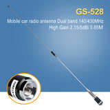 Mobile Car Radio Antenna SG-M528 VHF/UHF UV 144/430MHz Aerial 2.15/5dBi -SOCOTRAN