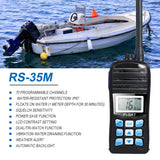 VHF Marine Radio Transceiver RS-35M IP67 Waterproof Marine Walkie Talkie -SOCOTRAN