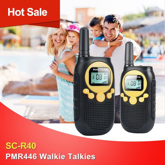 FRS/GMRS Walkie Talkie License Free 22CH 0.5W for Kids R40