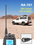 Original Nagoya Antenna NA-701 SMA-F Female for Baofeng Walkie Talkies UV-5R UV-5RA UV-B5 BF-888S